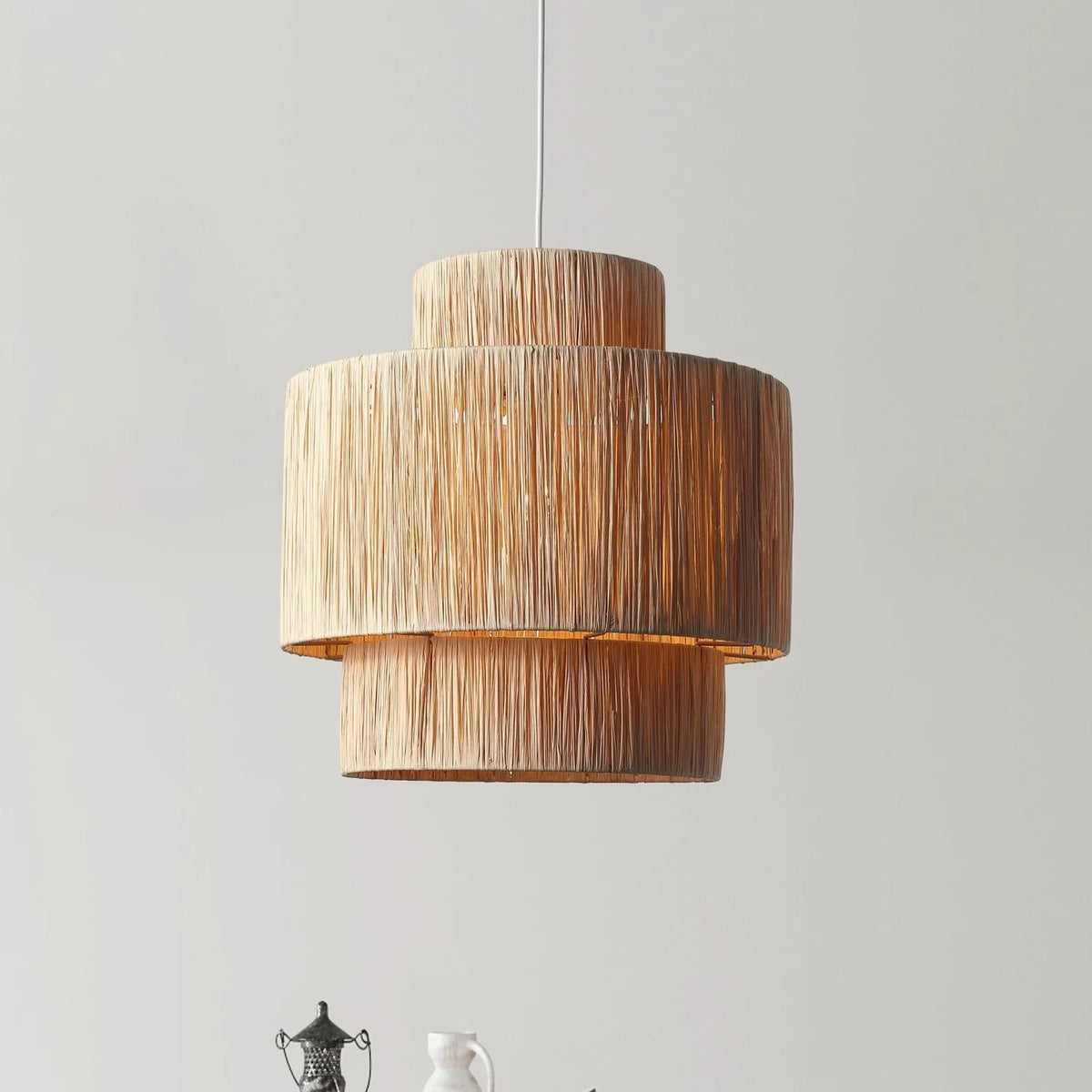 Deia Raffia Ø40 Pendel